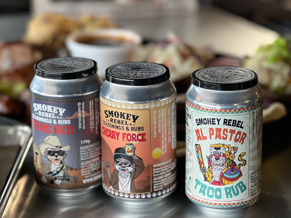 Russ Jaques, a BBQ artisan from Kent, England, and founder of Smokey Rebel.
