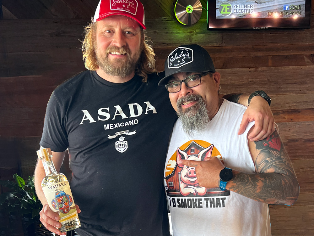 Russ Jaques, a BBQ artisan from Kent, England, and founder of Smokey Rebel.
